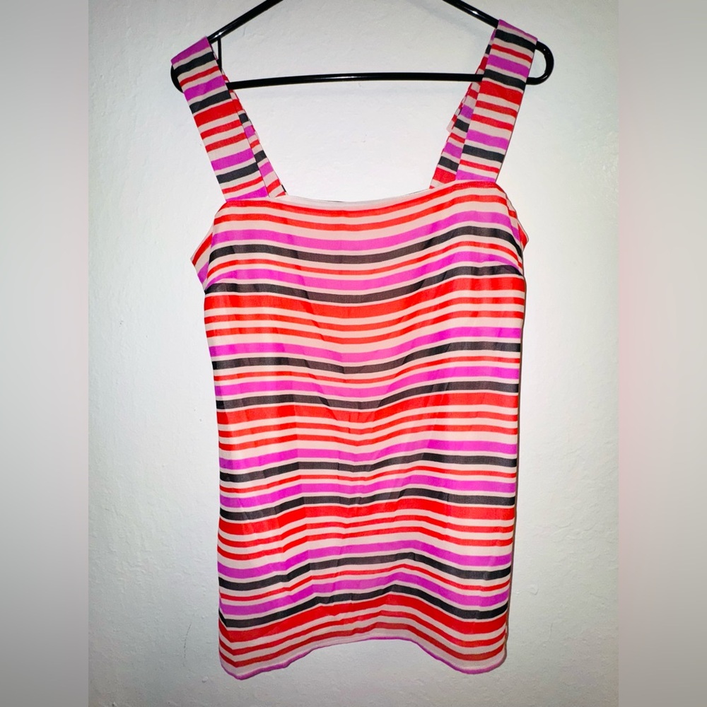 Striped Sleeveless Dress